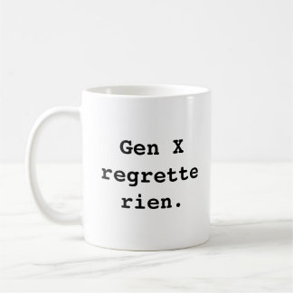 ジェネレーションXのマグカップ コーヒーマグカップ