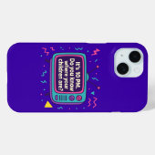ジェネレーションXの公共広告 Case-Mate iPhoneケース (裏面 (横))