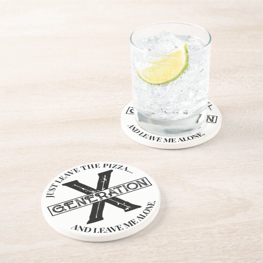 ジェネレーションXピザコースター コースター (側面)