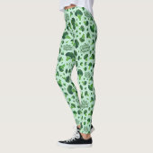 ジェネレーションXユーモア雑貨 She's Choppin' Broccoli レギンス (左)