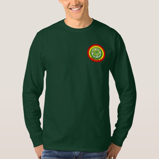ジェネレーションXラッキークローバー大人Tシャツ Tシャツ (正面)