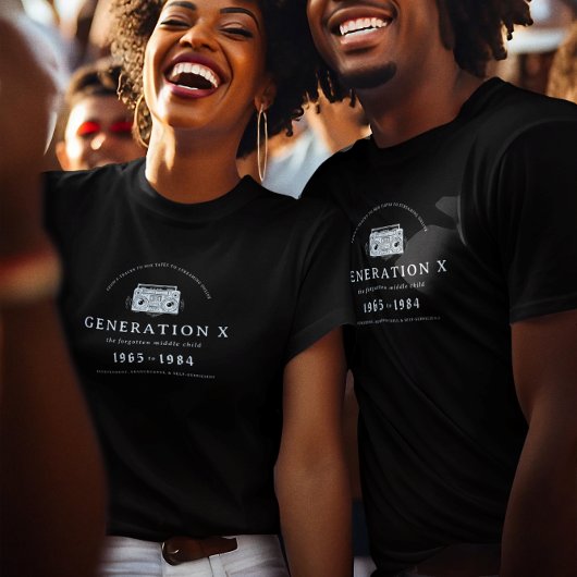 「ジェネレーションX」って、要するに「親がお金持ちで、子供の頃から裕福に育ち、就職氷河期に突入して、 Tシャツ