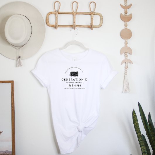 「ジェネレーションX」って、要するに「親がお金持ちで、子供の頃から裕福に育ち、就職氷河期に突入して、 Tシャツ