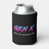 ジェネレーションX - まだ自分の年齢にふさわしい行動をしていない 缶クーラー (缶正面)