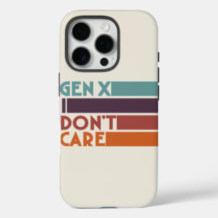 ジェネレーションX – 私は気にない iPhone 16 PROケース