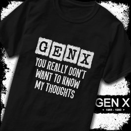 ジェネレーションX 80s Kid Gen X Gen Xer おもしろい Gen X Tシャツ