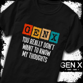 ジェネレーションX 80s Kid Gen X Gen Xer おもしろい Gen X Tシャツ