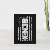 ジェネレーショ誇りを持ったンX Gen Xerアメリカ国旗X カード (正面)