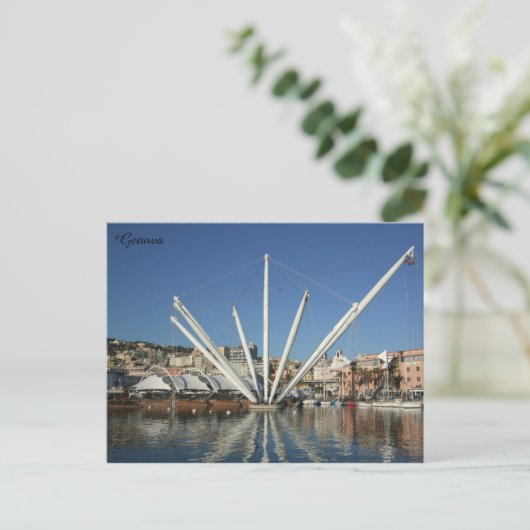 ジェノア港 ポストカード (スタンド正面)