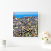 ジェノア スクエア壁時計 (ホーム)