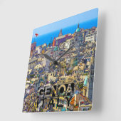 ジェノア スクエア壁時計 (傾斜)