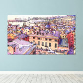 ジェノバ キャンバスプリント (インサイチュ (ウッドフロア))