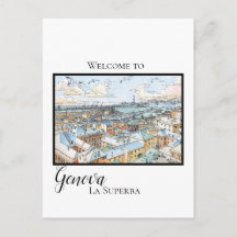 ジェノバ・ラ・スーパーバ – パノラマホリデー葉書