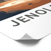 ジェノランケーブスオーストラリアトラベルプリント ポスター (角)