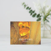 ジェノラン洞窟の鍾乳洞オーストラリア ポストカード (スタンド正面)