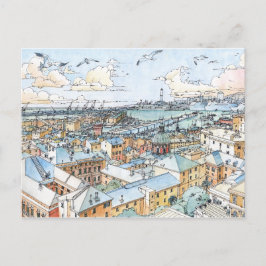 ジェノヴァのパノラマ ポストカード