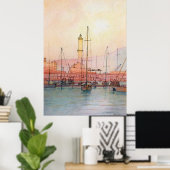 ジェノヴァの提灯 ポスター (ホームオフィス)