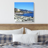 ジェノヴァ海岸線 キャンバスプリント (インサイチュ (寝室))