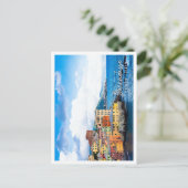 ジェノヴァ・イタリアのボカダッセマリーナパノラマ ポストカード (スタンド正面)