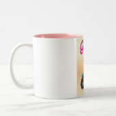 ジェノヴァ・イタリア・スクーター ツートーンマグカップ (左)