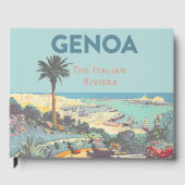 ジェノヴァ イタリア リヴィエラ トラベルポスター 1931年 ゲストブック (正面)
