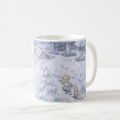 ジェフおよび猿… コーヒーマグカップ (正面右)