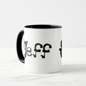 ジェフのマグ マグカップ (正面左)