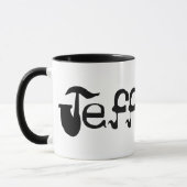 ジェフのマグ マグカップ (左)