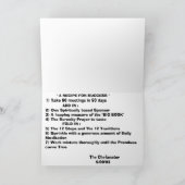 ジェフの価格の日没 カード (内部)