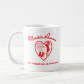 ジェフの私達のマスコット コーヒーマグカップ (左)