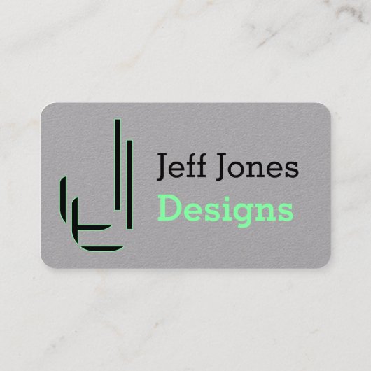 ジェフは新しい梳きます 名刺 (裏面)