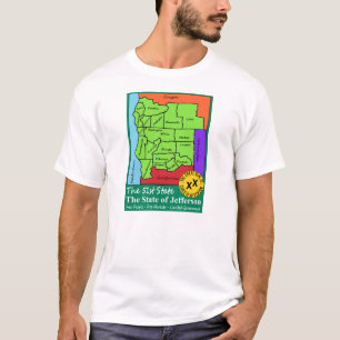 ジェファーソンの州-第51州 Tシャツ