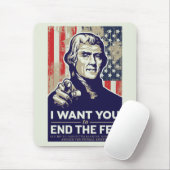 ジェファーソンの端食べ物を与えられたマウスパッド マウスパッド (マウス)