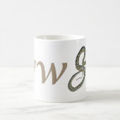 ジェファーソンは何をしますか。 コーヒーマグカップ (中央)