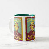 ジェファーソンは何をしますか。 マグ (正面左)