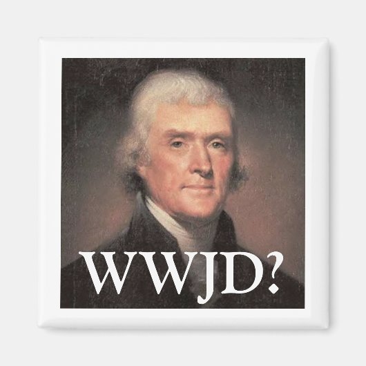 ジェファーソンは何をする？ マグネット (正面)