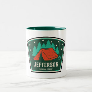 ジェファーソンナショナルフォレストキャンプ ツートーンマグカップ
