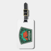 ジェファーソンナショナルフォレストキャンプ ラゲッジタグ (正面縦)