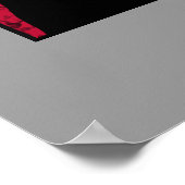 ジェファーソン大統領と米国国旗 ポスター (角)