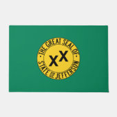 ジェファーソン州州旗 ドアマット (正面)