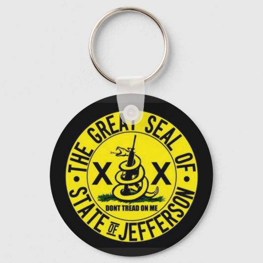 ジェファーソン州 キーホルダー (正面)