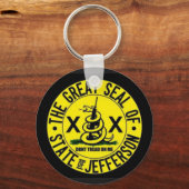 ジェファーソン州 キーホルダー (正面)