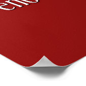 ジェファーソン引用文オンビッグ政府 ポスター (角)