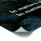 ジェファーソン引用文ポスター – Eye of the Rock ポスター (角)