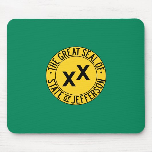 ジェファーソン米国提案州国旗 マウスパッド (正面)