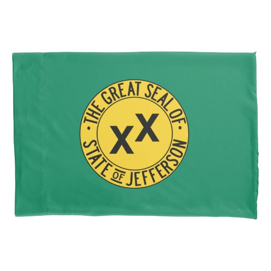 ジェファーソン米国提案州国旗 枕カバー (正面)