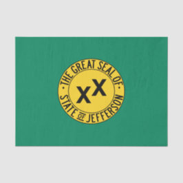 ジェファーソン米国提案州国旗 薄葉紙