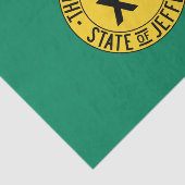 ジェファーソン米国提案州国旗 薄葉紙 (詳細)