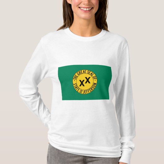 ジェファーソン米国提案州国旗 Tシャツ (正面)