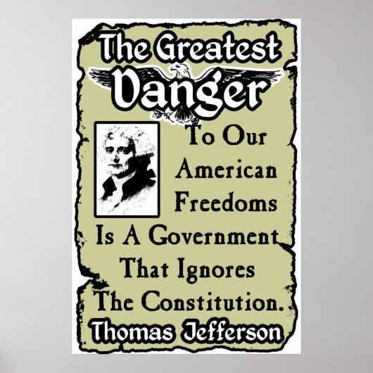 ジェファーソン素晴らしの危険 ポスター (正面)